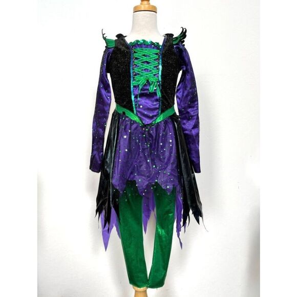 NEW Teetot Toddler Kids 5/6 3-piece Witch Costume - Picture 1 of 8